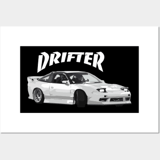 Drifter - s13 silvia 240sx Drift Racing Posters and Art